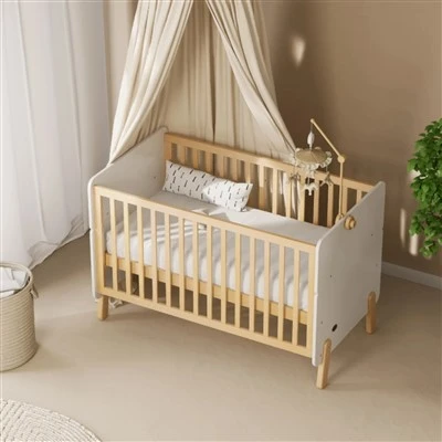 Berço co-cama de cabeceira