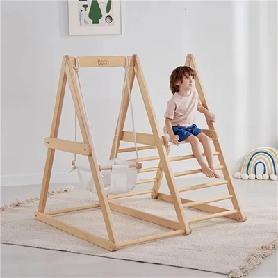 Ginásio de escalada infantil